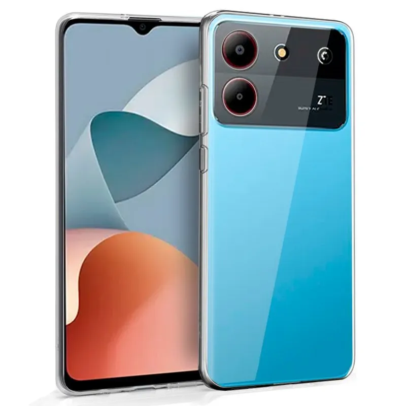 Fantastica custodia in silicone trasparente per ZTE Blade A54