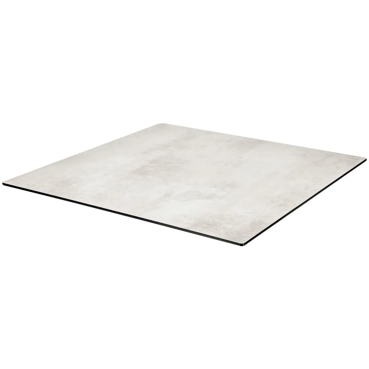 VEGA Piano per tavolo da esterno in HPL Lift quadrato; 80x80 cm (LxL); grigio pietra; quadrata