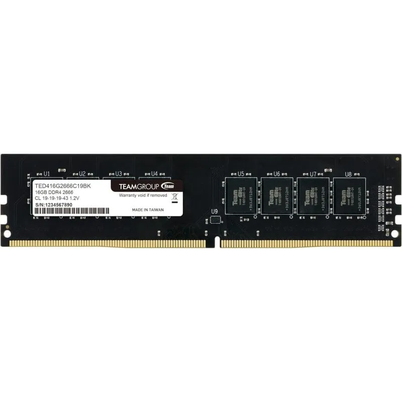 Memoria Team Group Elite UDIMM DDR4 2666Mhz 16GB CL19