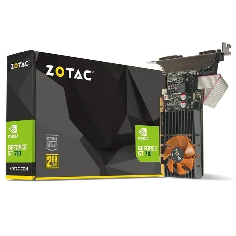 Scheda Grafica Zotac GeForce GT 710 2GB GDDR3 Low Profile