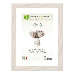 Cornice legno (13x18cm) TRENDY TULIPA Bianco venato 6340 08 04