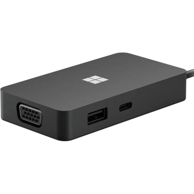 Hub USB-C Microsoft 1E4-00003 Nero HDMI VGA RJ45 USB-A USB-C
