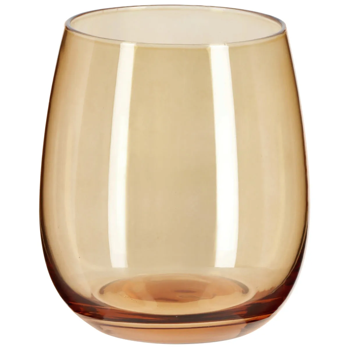 6x VEGA Bicchiere acqua Bea; 375 ml, 7x9.4 cm (ØxH); ambra; 6 pz. / Pacco