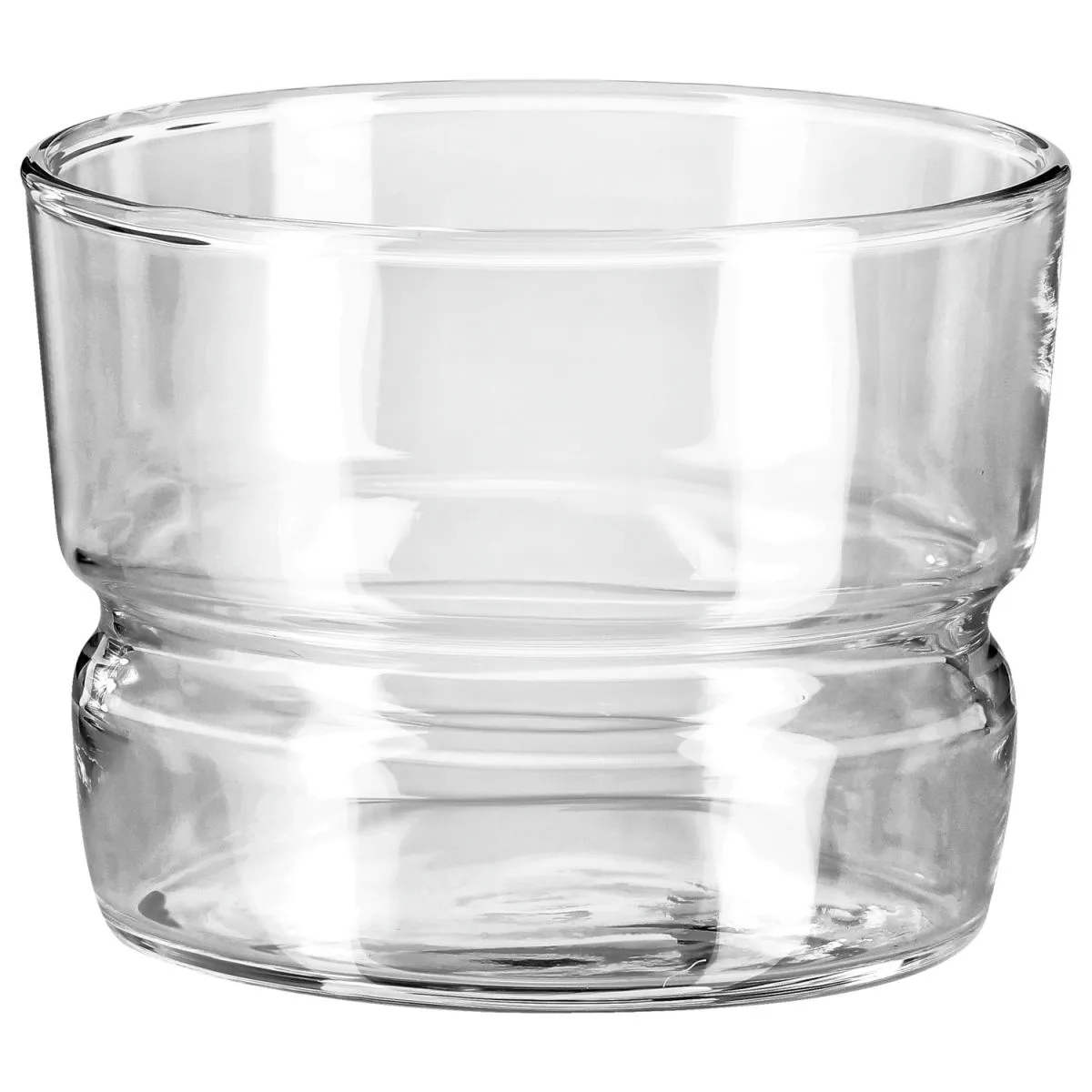 6x Borgonovo Bicchiere da tavola Brera; 220 ml, 8.3x6.2 cm (ØxH); trasparente; 6 pz. / Pacco