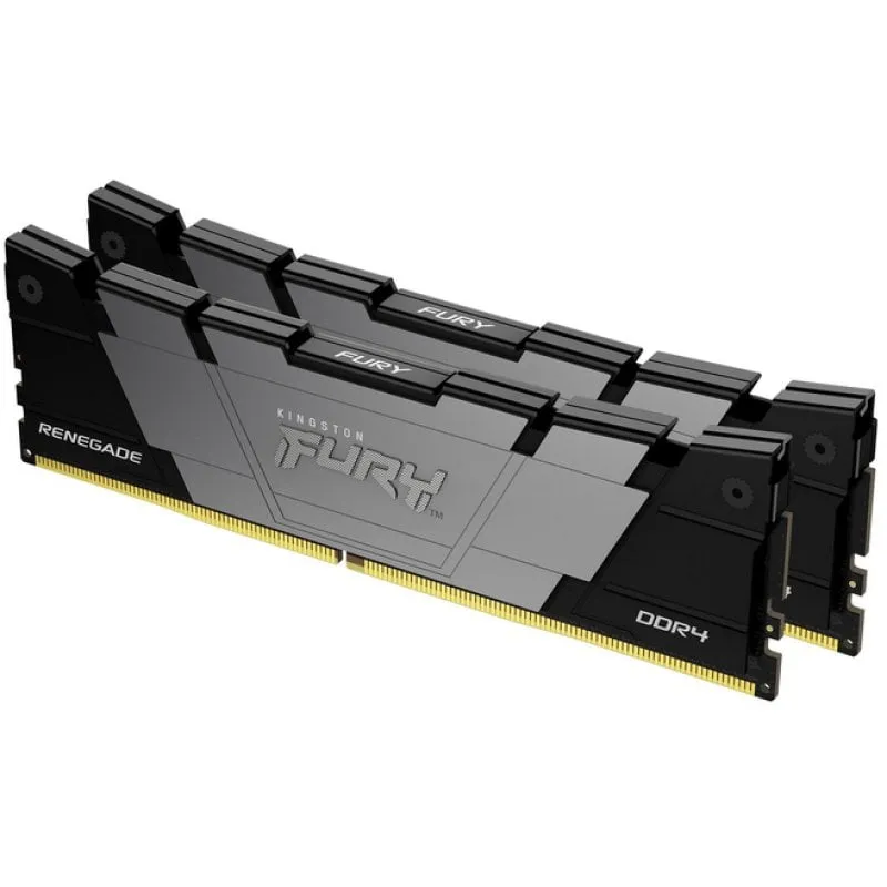 Kingston Technology FURY 16GB 3200MT/s DDR4 CL16 DIMM (Kit da 2) Renegade Black
