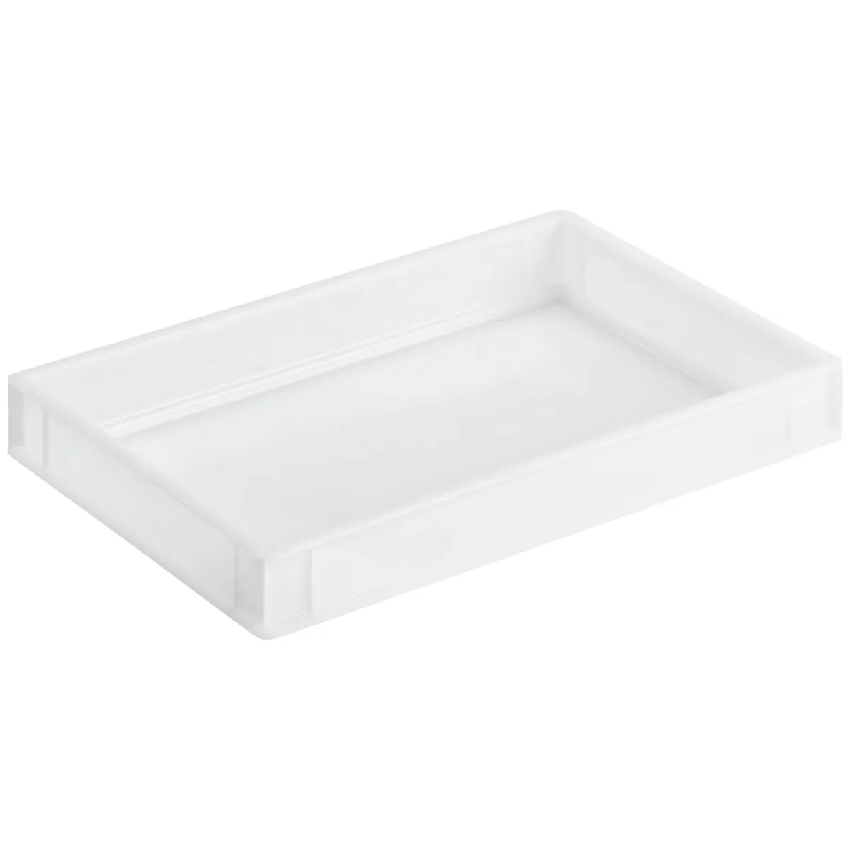 Ringoplast Contenitore impasto pizza; 60x40x7.6 cm (LxLxH); bianco