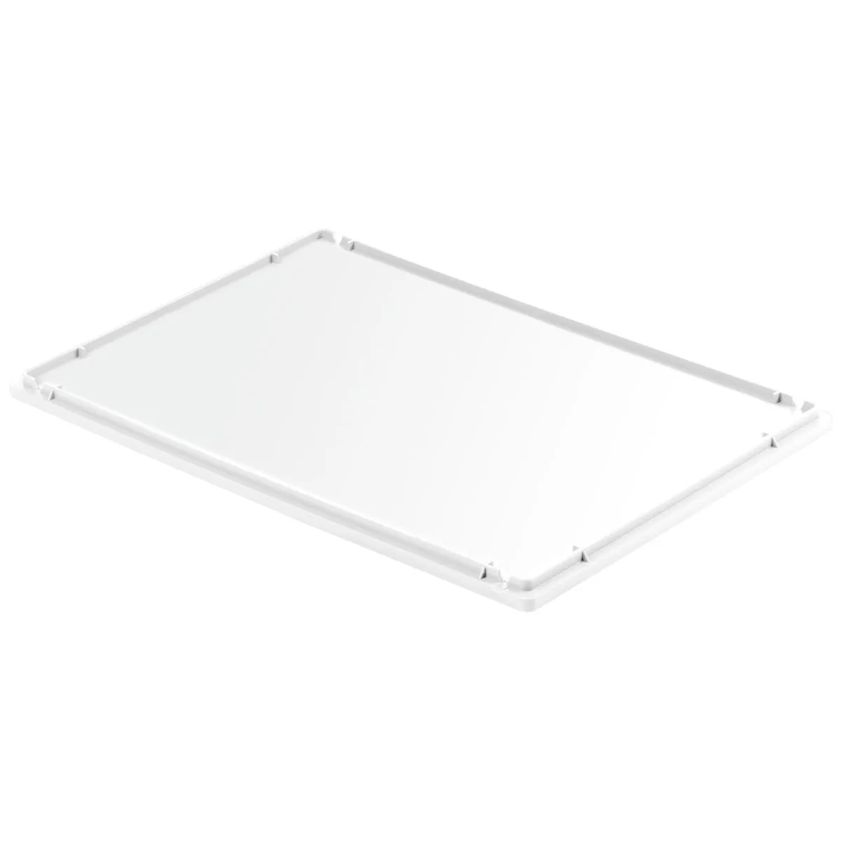 Ringoplast Coperchio per contenitori impasto pizza; 60x40 cm (LxL); bianco