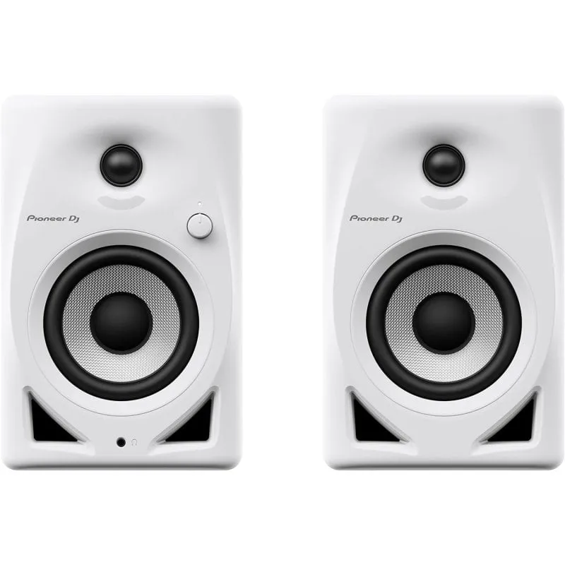 Altoparlanti monitor Pioneer DJ DM-40D-W da 4'' bianchi