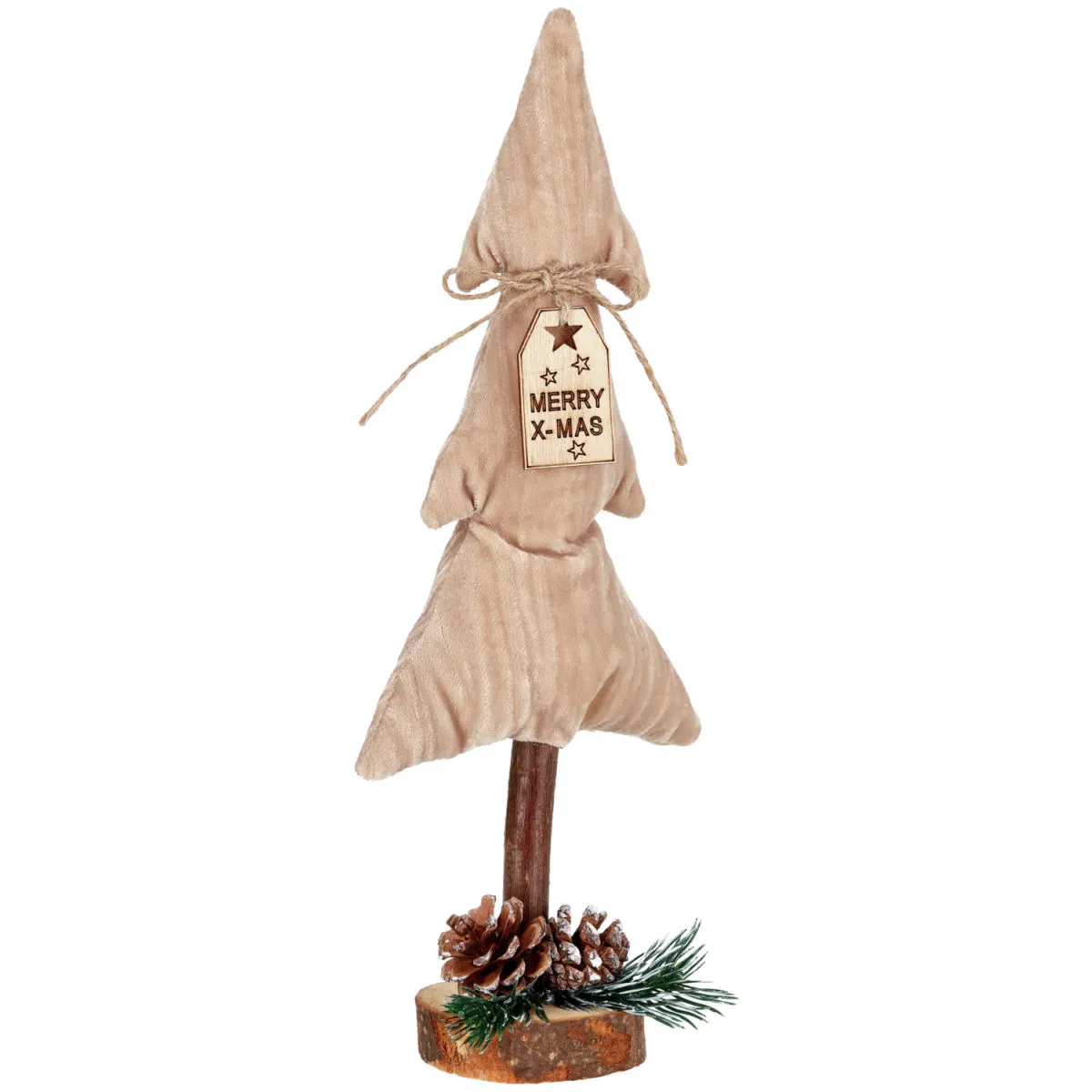 Albero decorativo Adea; 15x7x35 cm (LxLxH); beige
