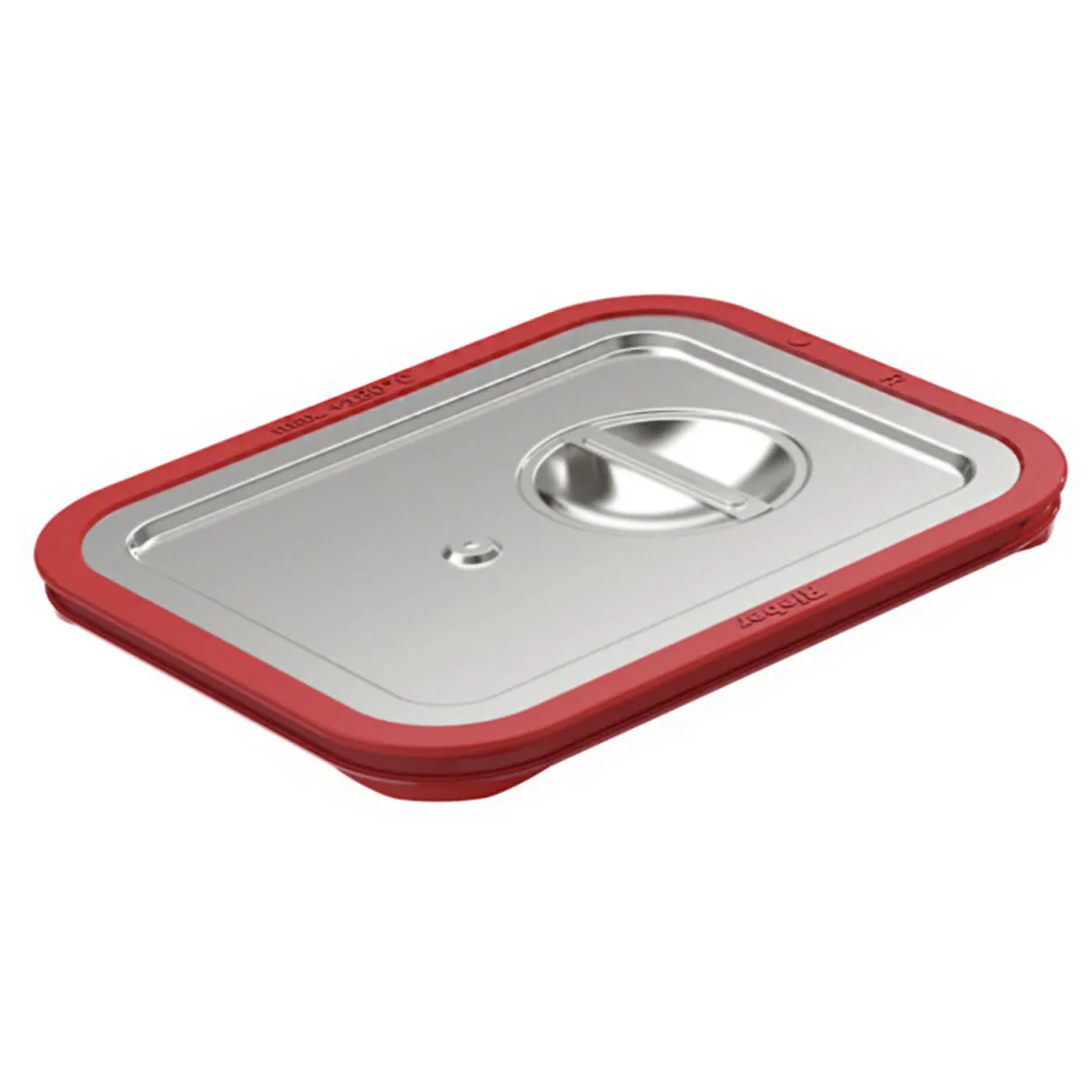 Rieber Coperchio a innesto Gastronorm 1/2 impermeabile Rieber; GN 1/2, 32.5x26.5 cm (LxL); argento