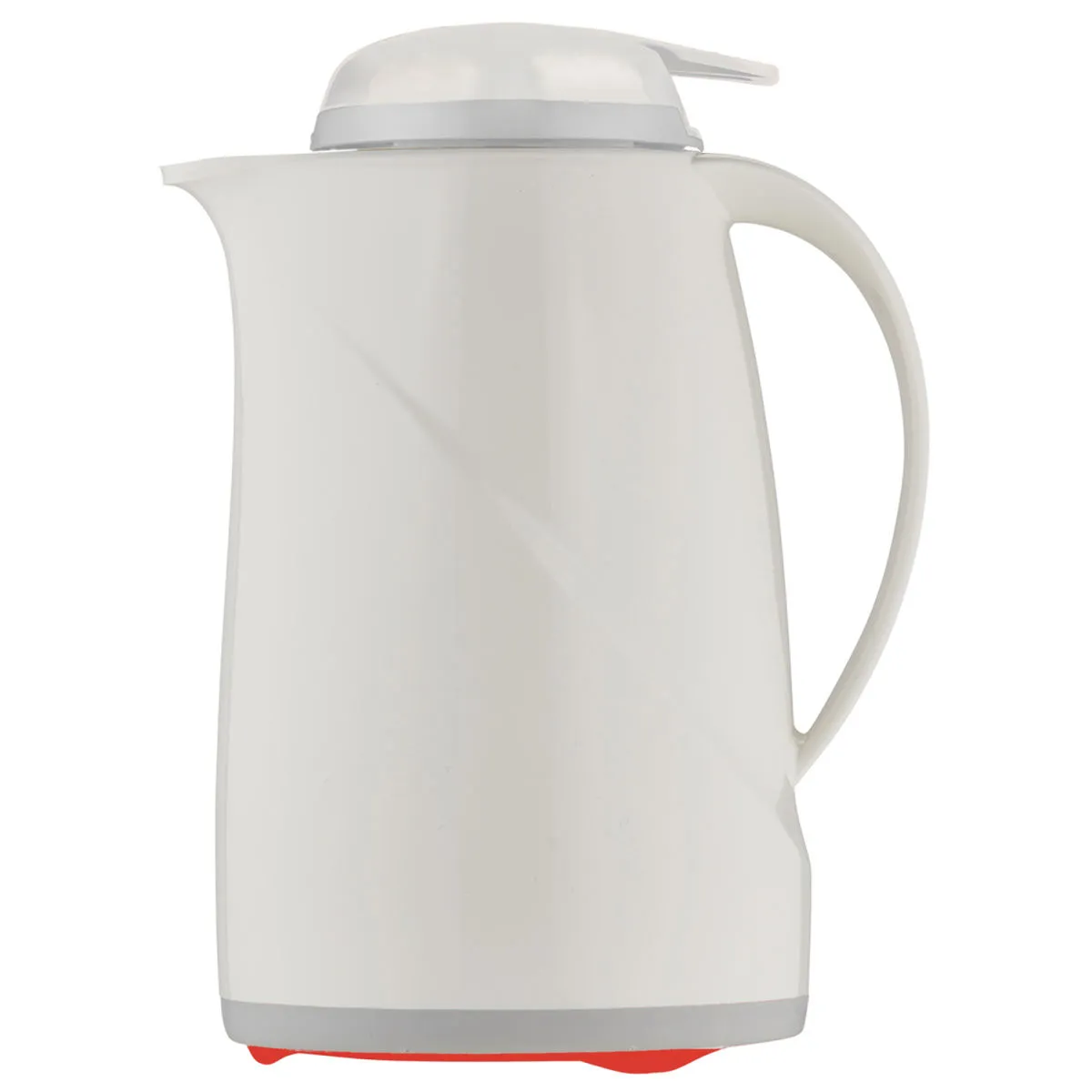helios caraffa termica Wave Push; 600 ml, 12.8x22.3 cm (ØxH); bianco