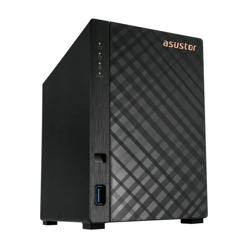 Asustor AS1102TL server NAS e di archiviazione Mini Tower Collegamento ethernet LAN Nero RTD1619B