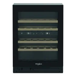Cantinetta incasso 44 bottiglie WHWBU60D2B Black classe F (L60cm)