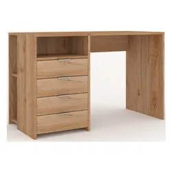 QUADRANTE 719k Scrivania Rovere cadiz (120cm) Mobile KIT
