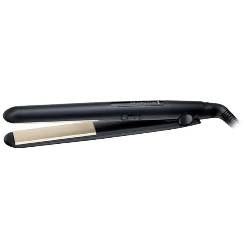 Piastra per Capelli Ceramica Remington S1510 220ºC 2 Impostazioni Piastre Strette Nero