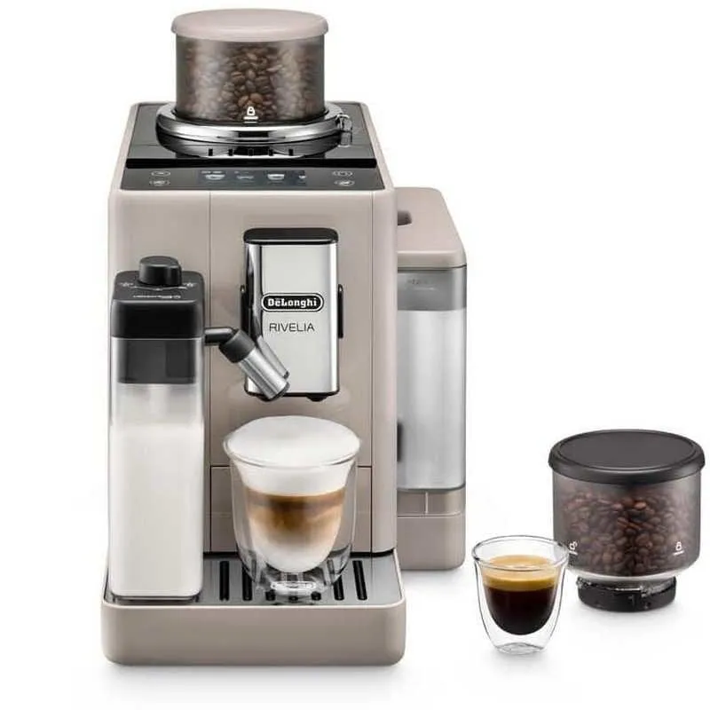 Caffettiera Superautomatica DeLonghi Rivelia 1,4L 19 bar con montalatte touchscreen
