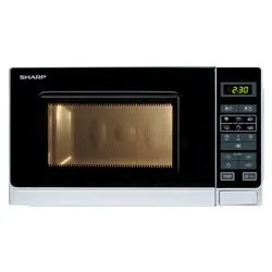 Microonde 800W (20Lt) R 242INW Silver e Black