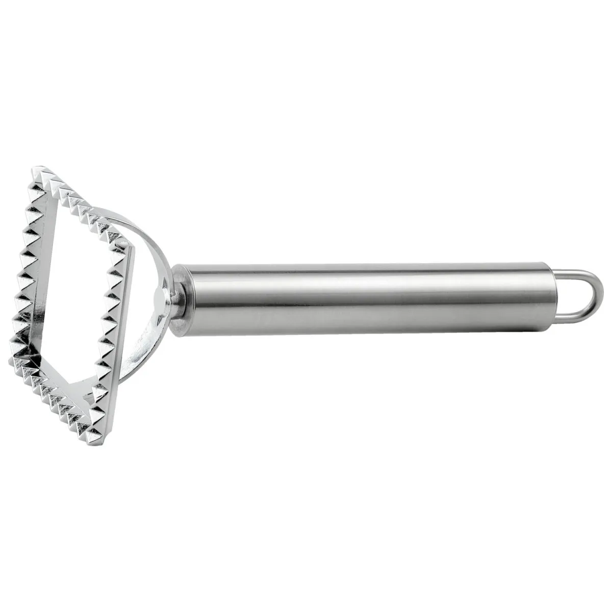 VEGA Stampo taglia ravioli Balian rettangolare; 6x15 cm (ØxL); argento
