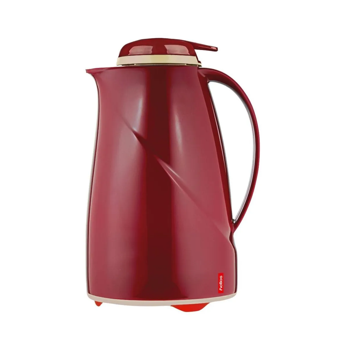 helios caraffa termica Wave Push; 1500 ml, 15.5x27.9 cm (ØxH); rosso