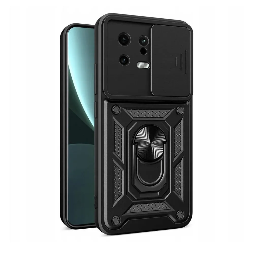 Custodia per Xiaomi 13, Techsuit, CamShield, Nera
