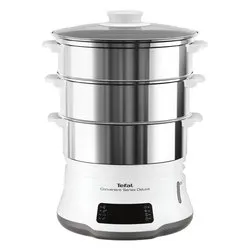 Vaporiera elettrica 900W (9Lt) CONVENIENT SERIES Deluxe White e Silver VC502D10