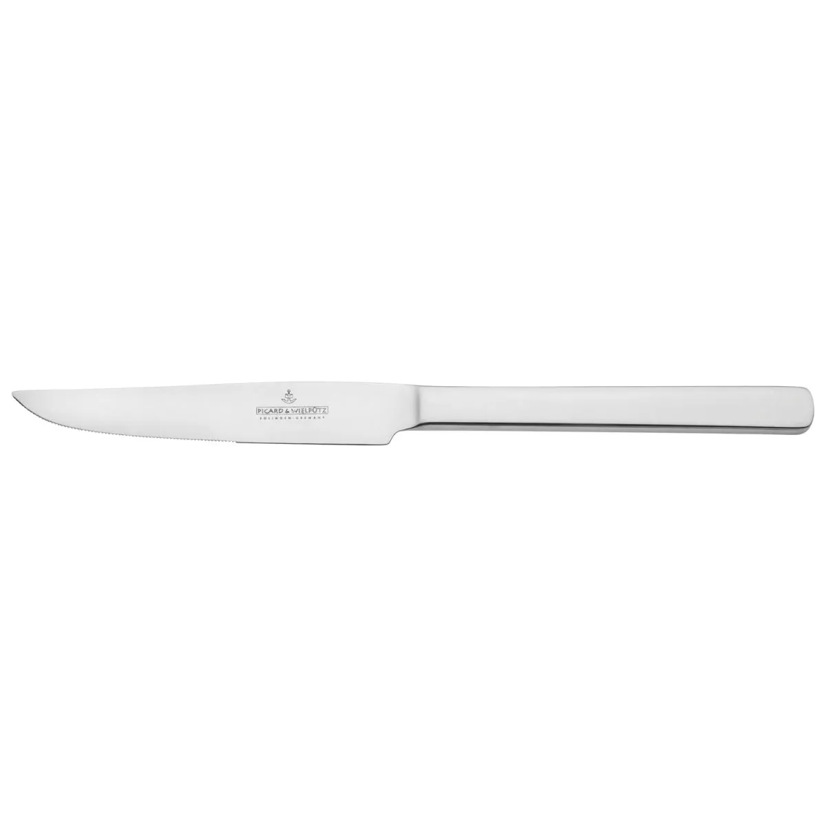 12x Picard + Wielpütz Coltello bistecca LaVita manico pieno; 23.5 cm (L); argento; 12 pz. / Pacco