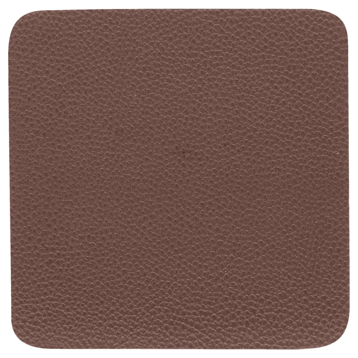 4x ERWIN M. Sottobicchiere Kaja quadrato; 11x11 cm (LxL); marrone; quadrata; 4 pz. / Pacco