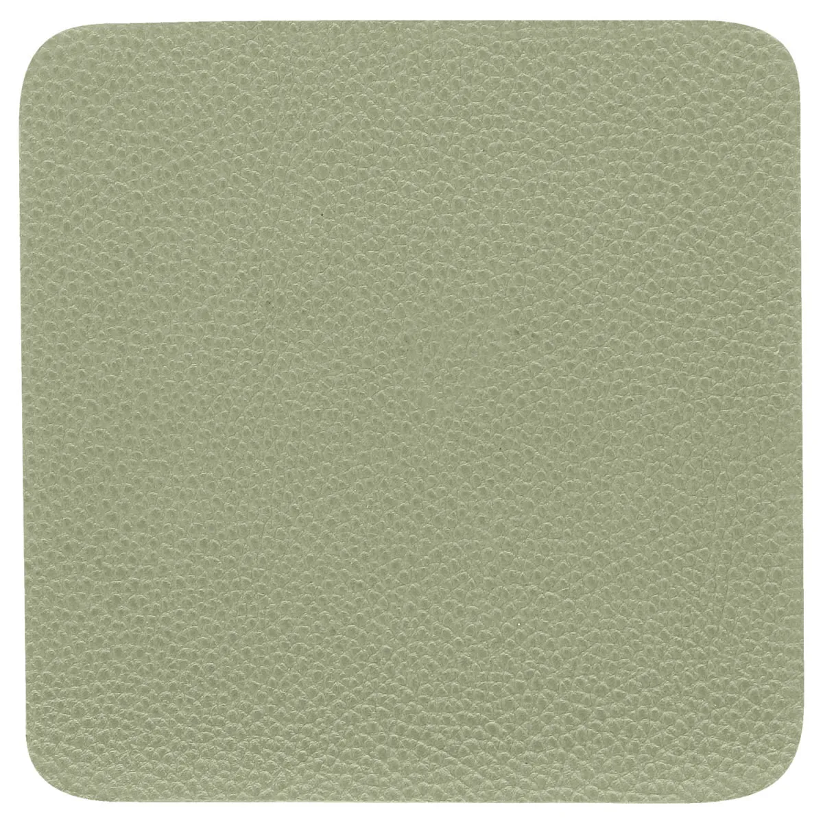 4x ERWIN M. Sottobicchiere Kaja quadrato; 11x11 cm (LxL); salvia; quadrata; 4 pz. / Pacco