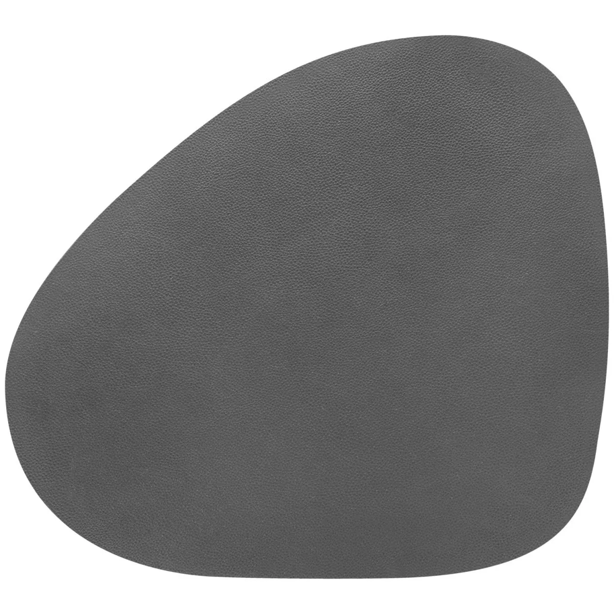 4x ERWIN M. Tovaglietta americana Kaja organico; 37x41 cm (LxL); antracite; ovale; 4 pz. / Pacco
