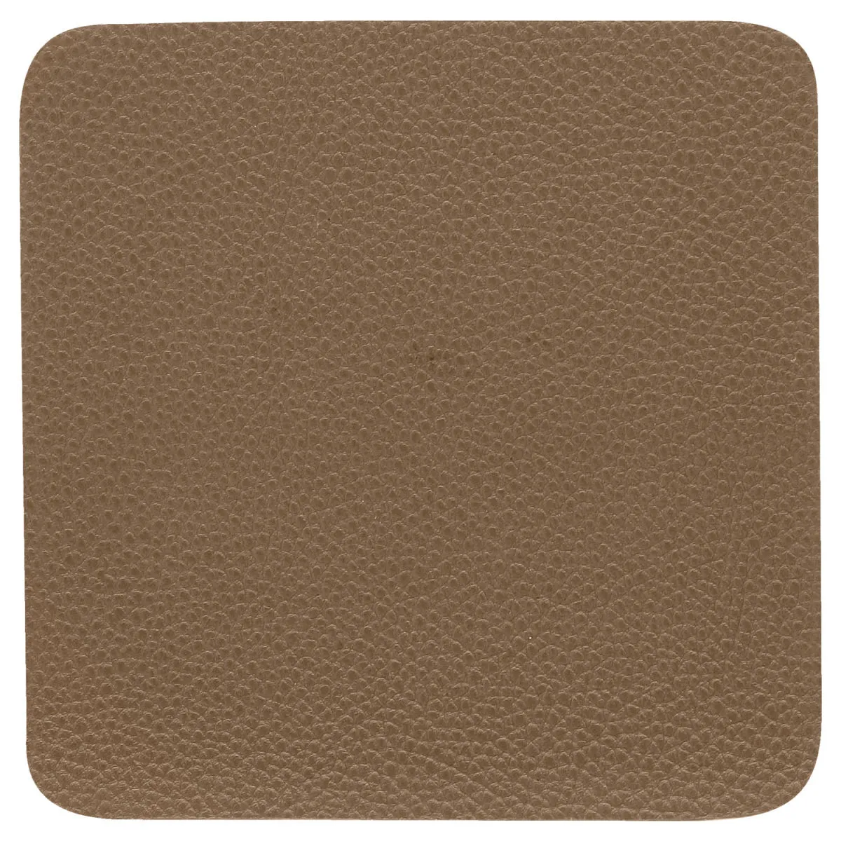 4x ERWIN M. Sottobicchiere Kaja quadrato; 11x11 cm (LxL); tortora; quadrata; 4 pz. / Pacco