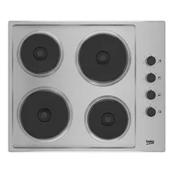 Piano cottura elettrico 4 zone HIGE64100X Inox (60cm)