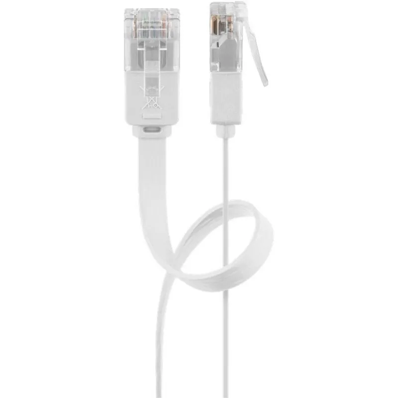 Cavo di rete Goobay 95191 1,5 m Cat5e U/UTP RJ-45 Bianco