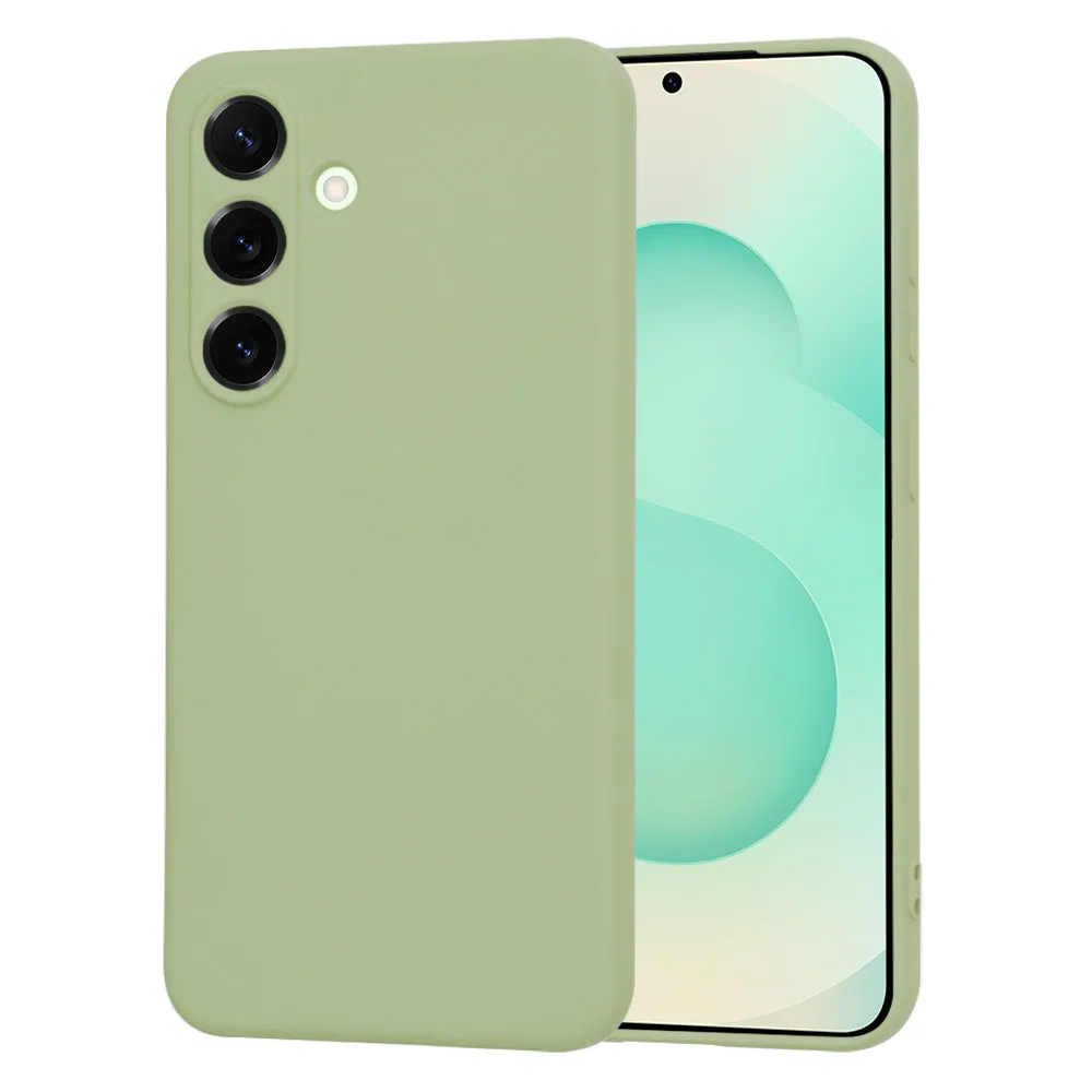 Custodia per Samsung Galaxy S25+ S936, Techsuit, SoftFlex, Matcha