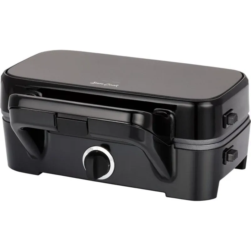 Tostapane Sam Cook PSC-120/B 3 in 1 1200W nero con piastre intercambiabili