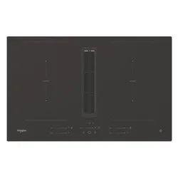 Piano cottura aspirante 4 zone cottura 6 SENSO WVH80FFB01 Black (80cm)