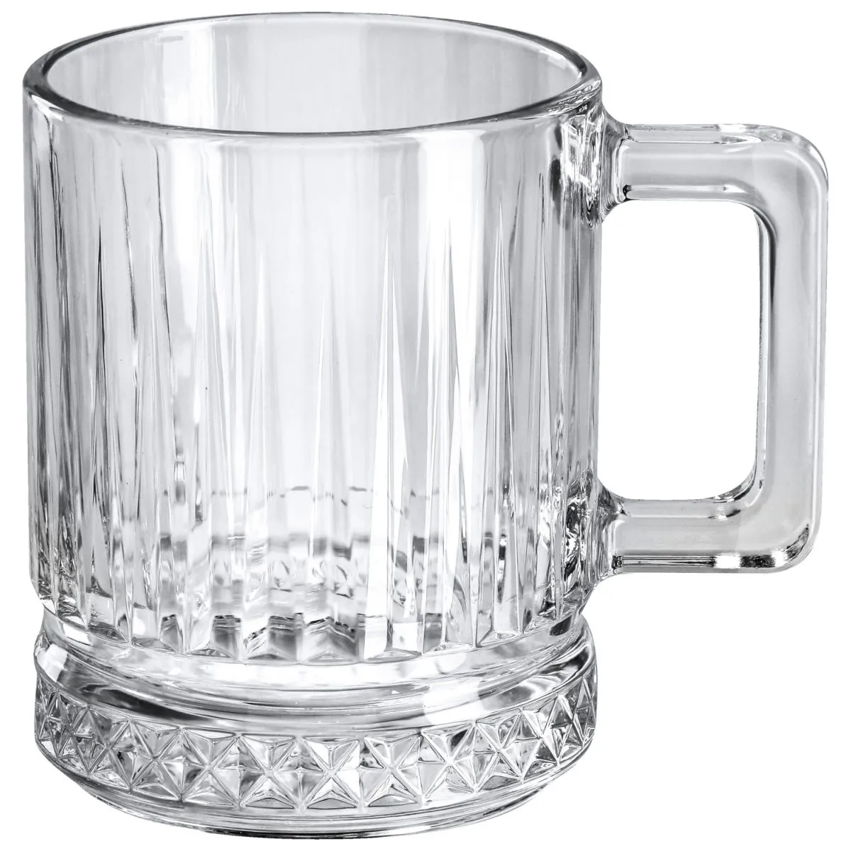 2x Pasabahçe Tazza Elysia; 250 ml, 8x9.4 cm (ØxH); trasparente; 2 pz. / Pacco