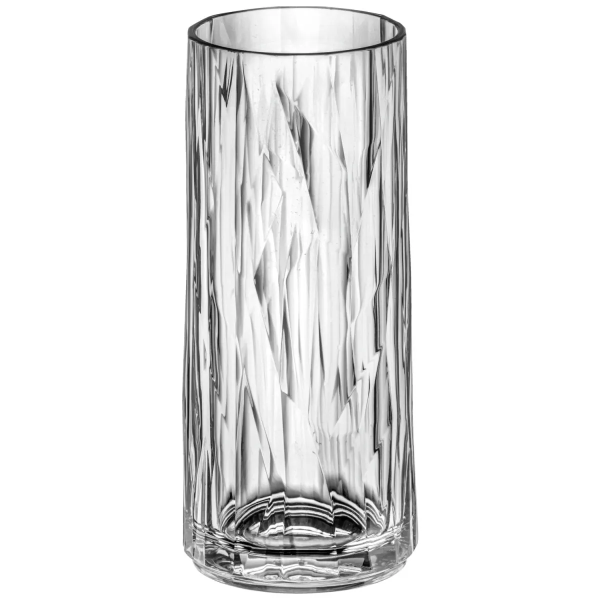 50x koziol Tumbler alto Collins Club No. 3 Superglas con marcatura; 290 ml, 6.5x14.9 cm (ØxH); trasparente; 0.25 l Segno di riempimento, 50 pz. / Pacco