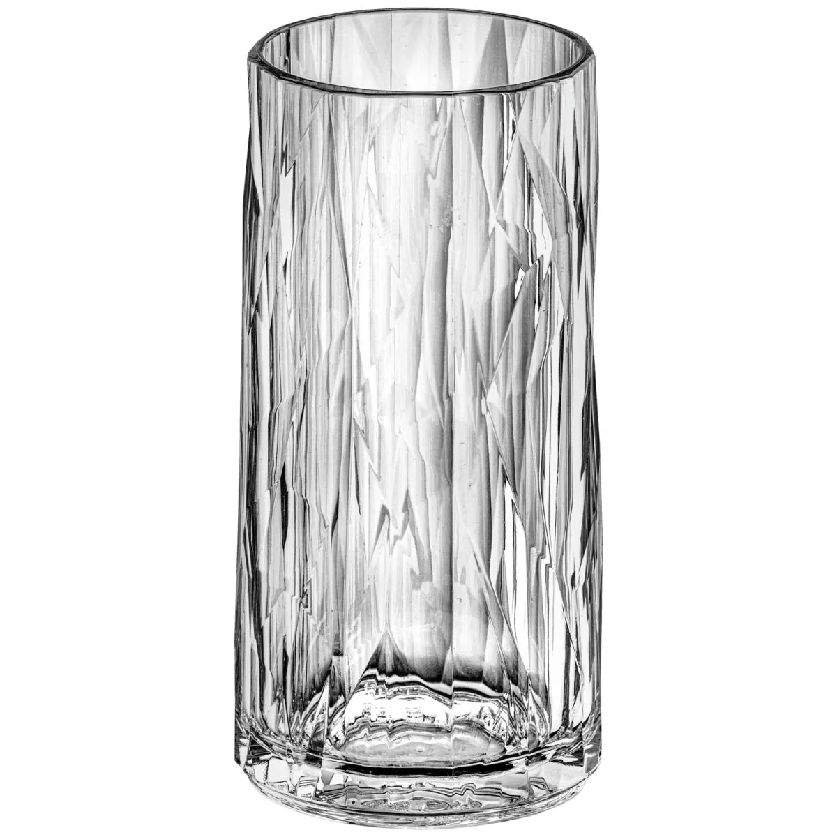 48x koziol Tumbler alto Highball Club No. 8 Superglas con marcatura; 400 ml, 7.5x14.8 cm (ØxH); trasparente; 0.3 l Segno di riempimento, 48 pz. / Pacco