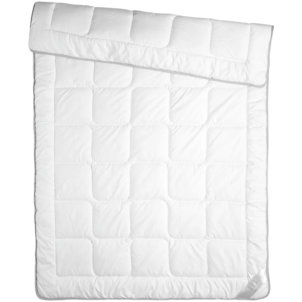 ERWIN M. Piumino Auriga Fibra; 260x240 cm (LxL); bianco