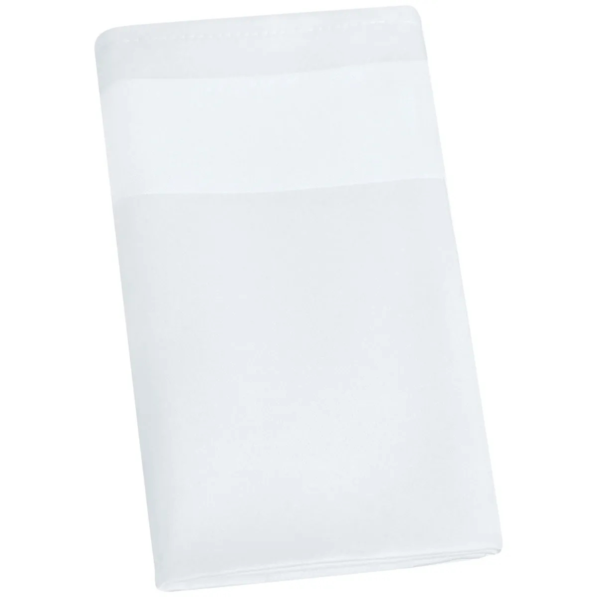 6x PULSIVA Tovaglioli in stoffa Flair; 40x40 cm (LxL); bianco; 6 pz. / Pacco