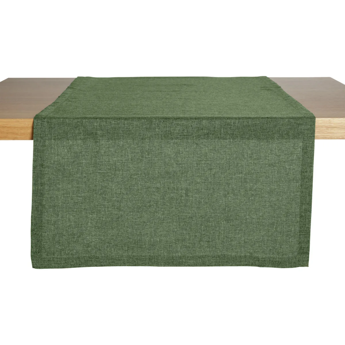 ERWIN M. Runner tavola Nova; 40x130 cm (LxL); verde scuro