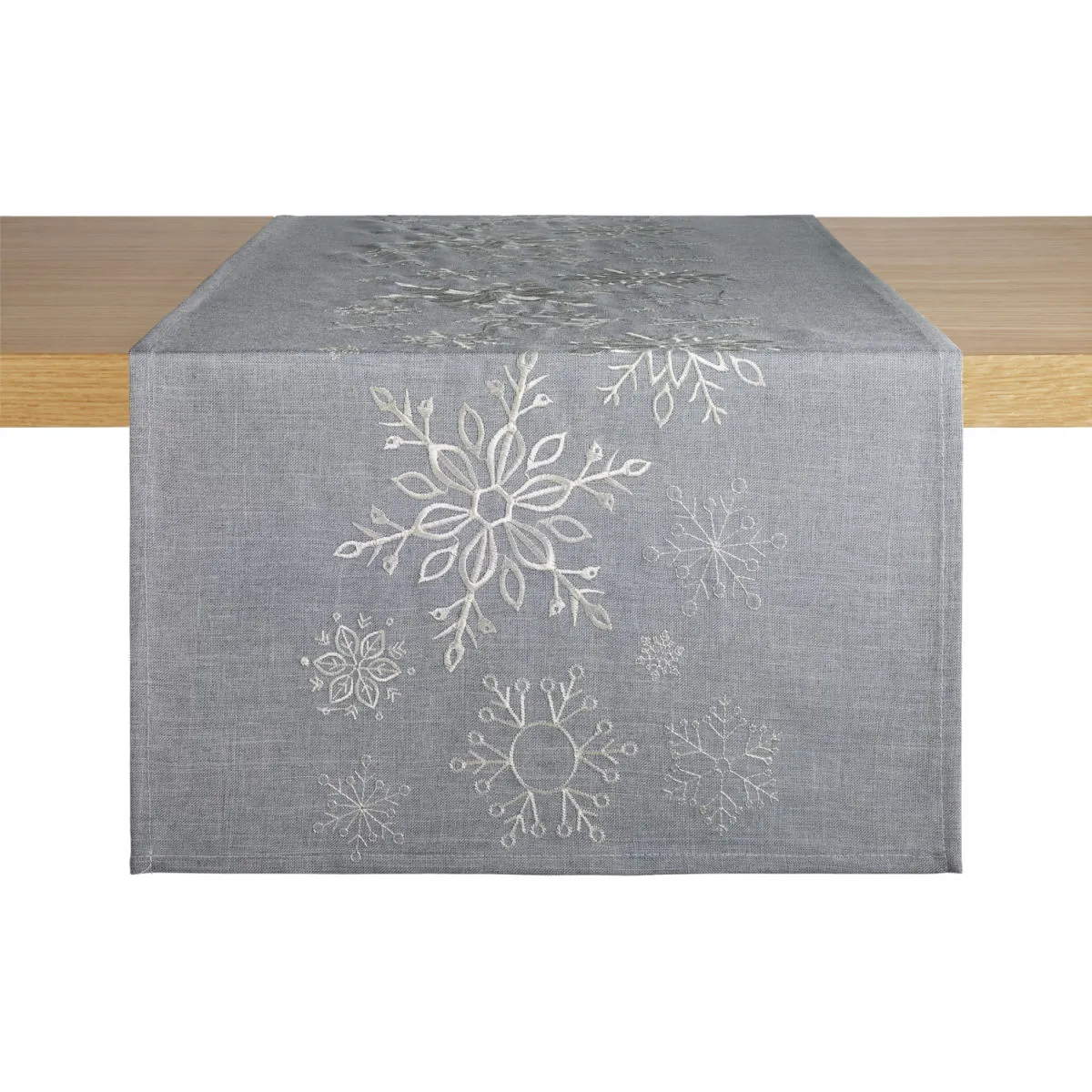ERWIN M. Runner Nova Star; 40x130 cm (LxL); blu fumé/beige