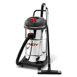 Bidone aspiratutto 2400W (65Lt) WINDY 265 If Inox e Black 40018 00001