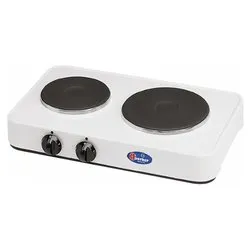 Fornello elettrico 2 zone (D18;14,5cm) 5322P White PFO22PB (48x29x9cm) 1500W