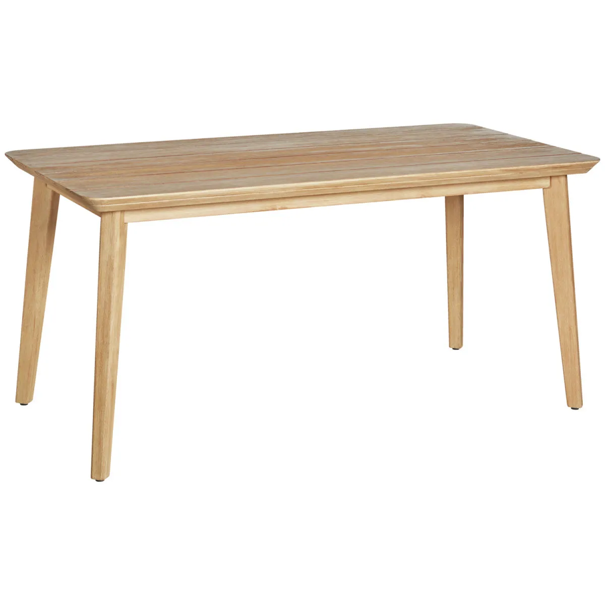 VEGA Tavolo da esterno Costo rettangolare; 160x80x76 cm (LxLxH); marrone chiaro; rettangolare