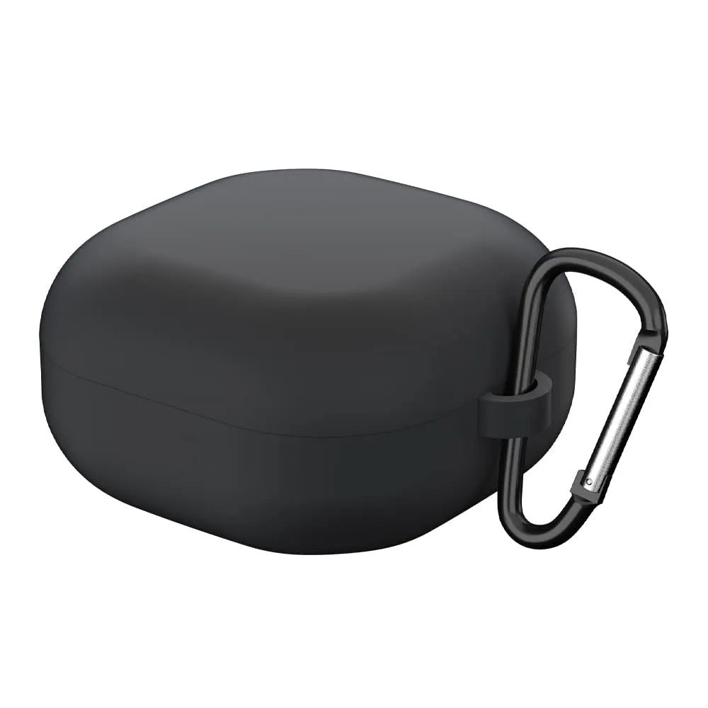 Custodia Techsuit Silicone per Samsung Galaxy Buds FE / Buds2 Pro / Buds2 / Buds Pro / Buds Live, Nera