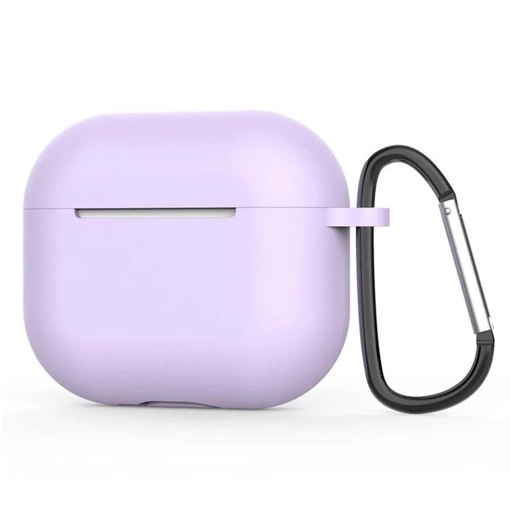 Custodia Techsuit Silicone per Apple AirPods 4, Viola