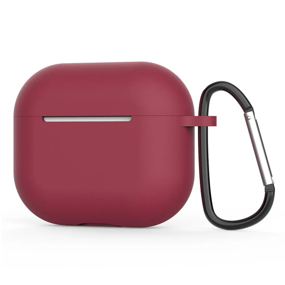 Custodia Techsuit Silicone per Apple AirPods 4, Vinaccia