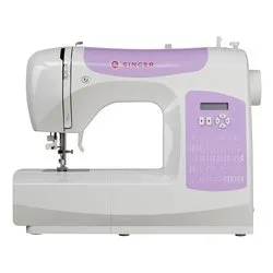 Macchina da cucire ELETTRONICHE C5205 Bianco e Viola 80 Punti