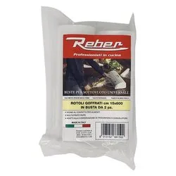 Sacchetti sottovuoto Rotoli 15x600 cm Clear 6615A (2pz)